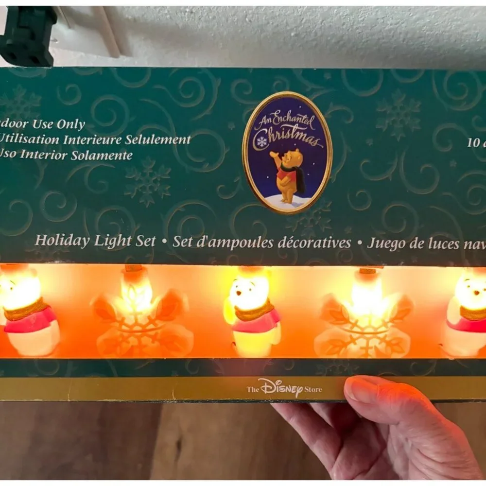 NOS The Disney Store An Enchanted Christmas Winnie The Pooh Indoor Holiday Light
